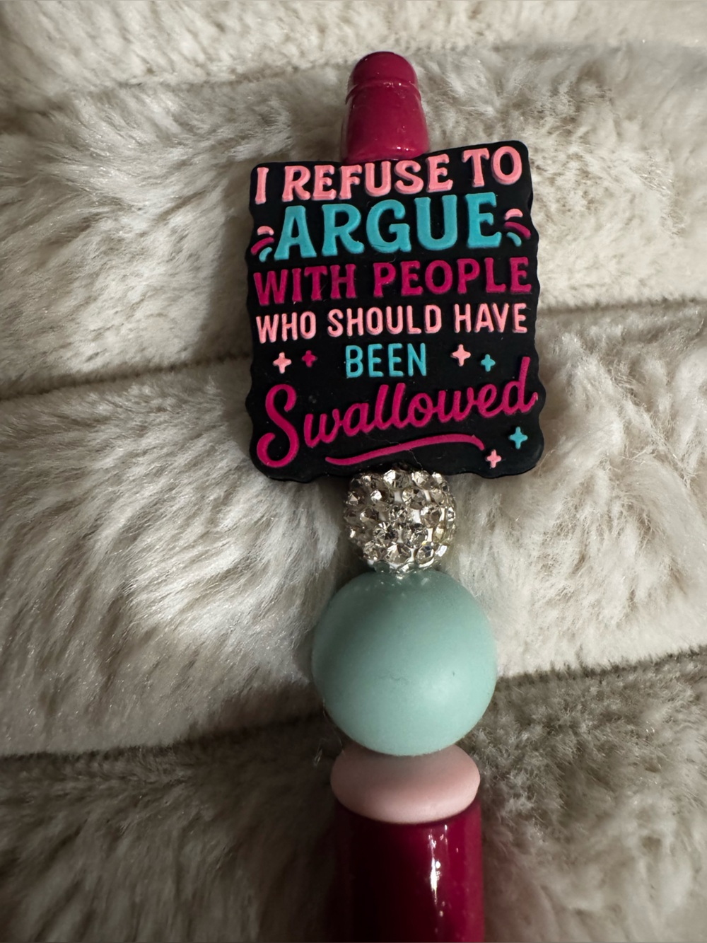 Humor Pen and Keychain Set - Picture 4 of 4